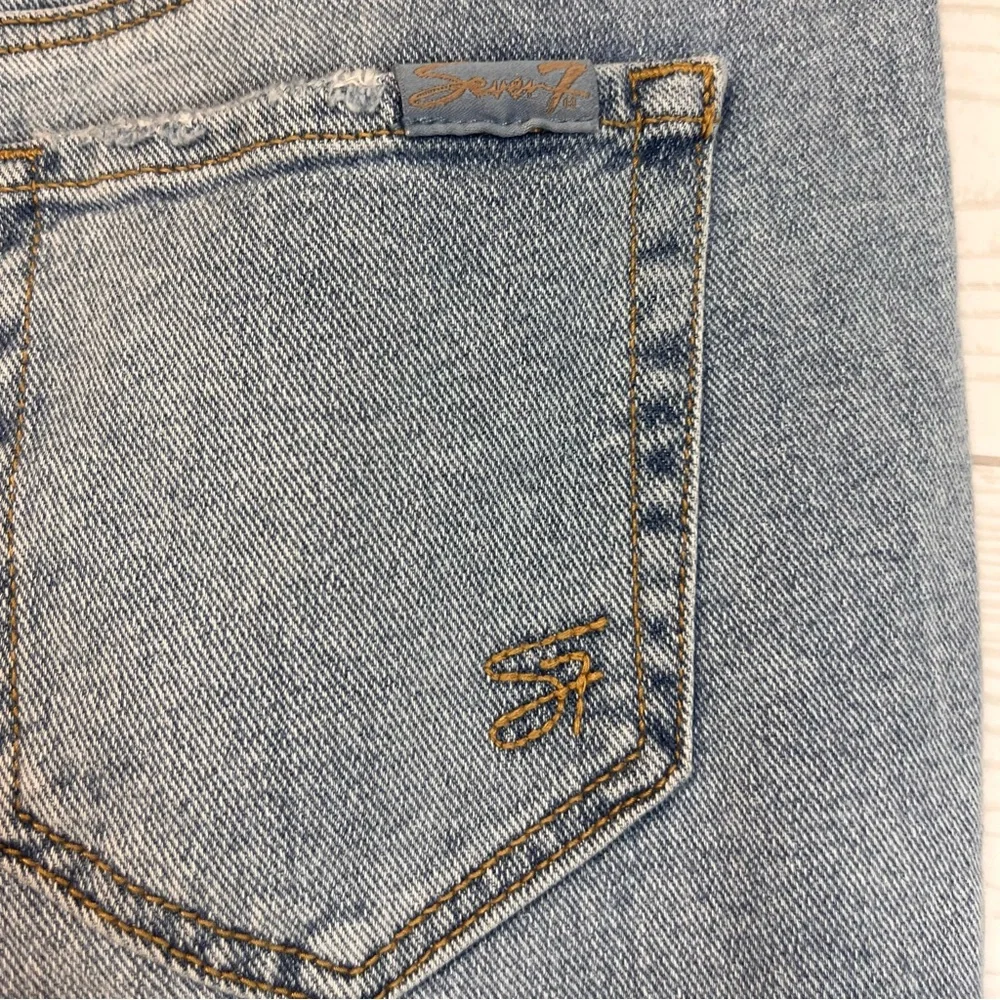 NWT • Seven7 Felicity High Rise Denim Jeans • Slim Flare • Size 4 • Enchanted - Picture 10 of 16